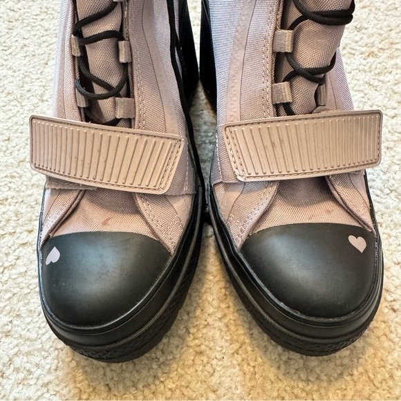 Converse GR82 XHI 2020 Love Fearlessly Amethyst Grey Purple Platform Boot - Picture 3 of 7